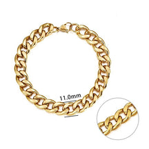 Pulseira de Corrente Masculina Aço Inoxidável - Loja Ammix