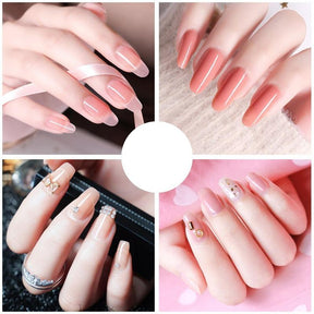 Mobray Poly Nail Gel Set 6W LED Lamp Full Manicure Set Quick Extension Nail Kit Gel Building Poly UV Gels Set For Nails Tool Kit - Loja Ammix