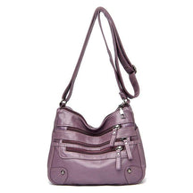 Bolsa de Ombro Feminina de Couro Designer de Luxo - Loja Ammix