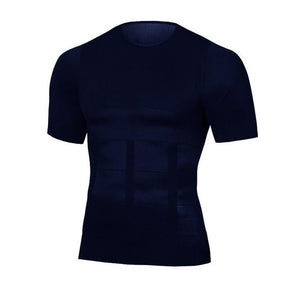 Camiseta Masculina de Tonificação Corporal Modeladora Postura - Loja Ammix