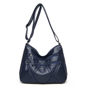Bolsa de Ombro Feminina de Couro Designer de Luxo - Loja Ammix