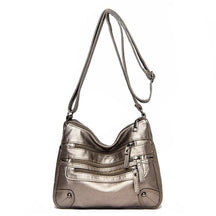 Bolsa de Ombro Feminina de Couro Designer de Luxo - Loja Ammix