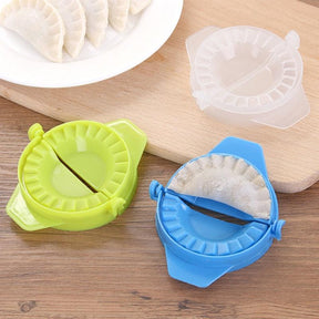 Handmade Dumpling Mold Kitchen Gadgets Supplies Kitchen Tools Dough Squeezing Plastic Dumpling Mold Chinese Pastry Dumplings - Loja Ammix
