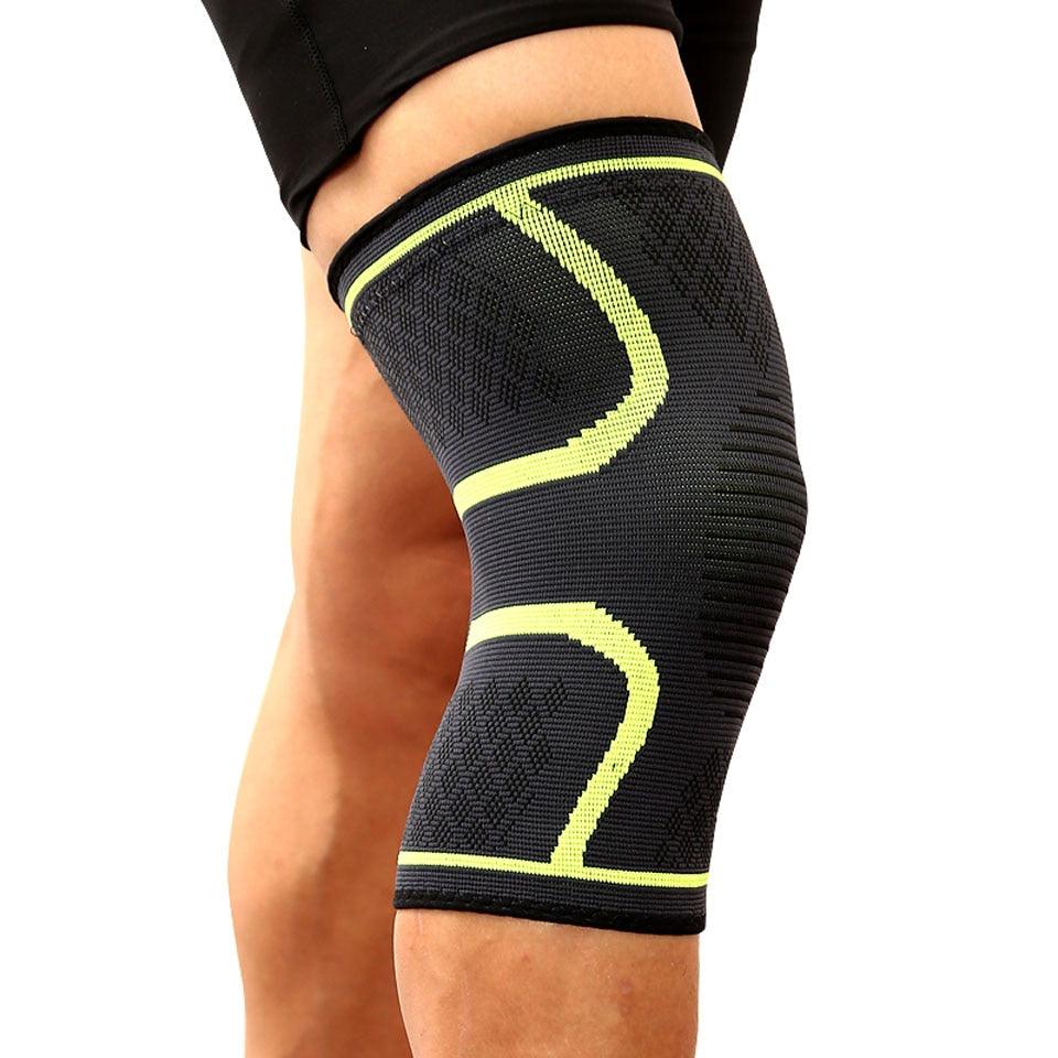 1PCS Fitness Running Cycling Knee Support Braces Elastic Nylon Sport Compression Knee Pad Sleeve for Basketball Volleyball - Loja Ammix