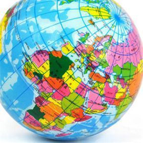 Bolinha Anti Stress Mapa Mundo - Loja Ammix