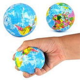 Bolinha Anti Stress Mapa Mundo - Loja Ammix