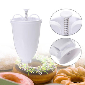 Magic Fast Plastic Donut Maker Waffle Molds Kitchen Accessory Bakeware Doughnut Maker Cake Mold Biscuit Cookies Diy Baking Tool - Loja Ammix