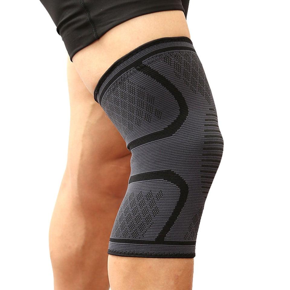 1PCS Fitness Running Cycling Knee Support Braces Elastic Nylon Sport Compression Knee Pad Sleeve for Basketball Volleyball - Loja Ammix