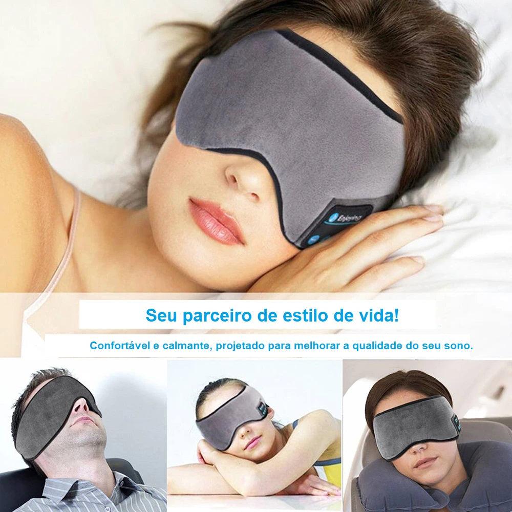 Máscara Para Os Olhos Com Fones de Ouvido com Bluetooth - Loja Ammix