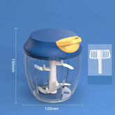 JOYBOS Food Chopper High Speed Mini Garlic Slicer Mincing Machine  Vegetable Meat Kitchen Chopper Shredder Gadget JBS88 - Loja Ammix