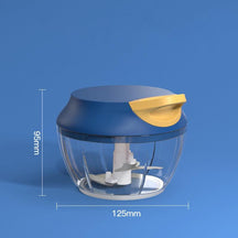 JOYBOS Food Chopper High Speed Mini Garlic Slicer Mincing Machine  Vegetable Meat Kitchen Chopper Shredder Gadget JBS88 - Loja Ammix