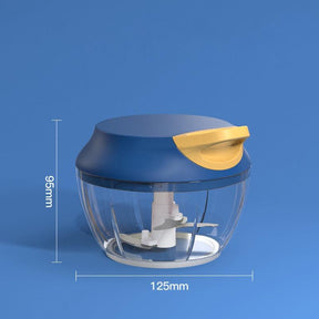 JOYBOS Food Chopper High Speed Mini Garlic Slicer Mincing Machine  Vegetable Meat Kitchen Chopper Shredder Gadget JBS88 - Loja Ammix