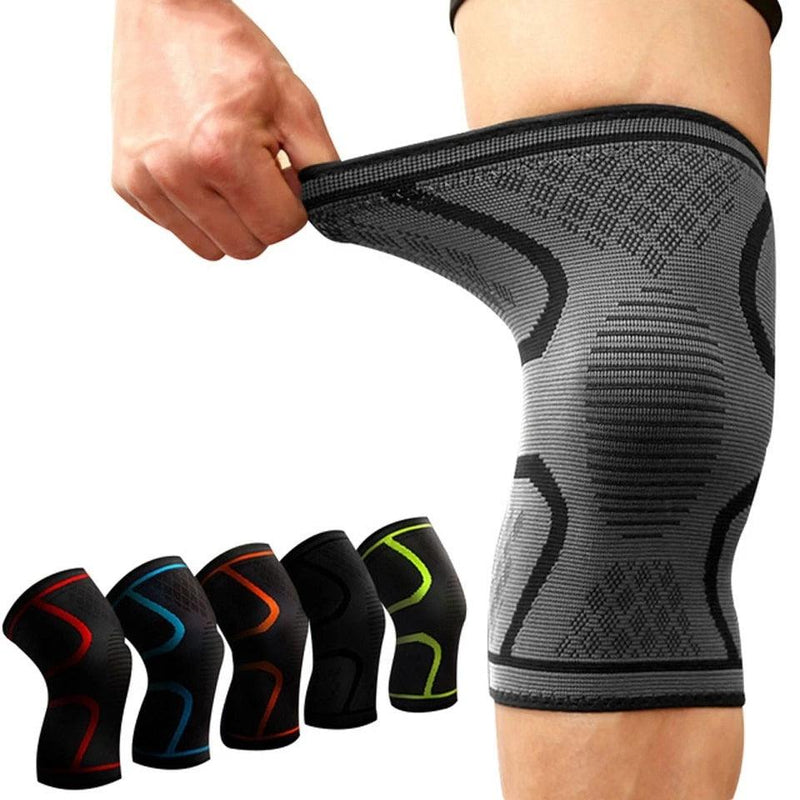1PCS Fitness Running Cycling Knee Support Braces Elastic Nylon Sport Compression Knee Pad Sleeve for Basketball Volleyball - Loja Ammix