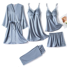 Conjunto de Pijama de Seda - Loja Ammix