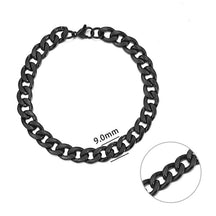 Pulseira de Corrente Masculina Aço Inoxidável - Loja Ammix