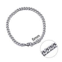 Pulseira de Corrente Masculina Aço Inoxidável - Loja Ammix