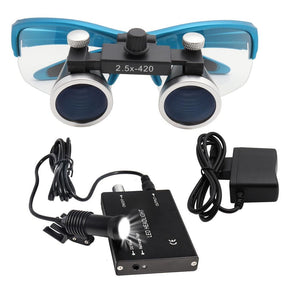 Lupa Dental Binocular Médico 2.5/3.5x420 - Loja Ammix