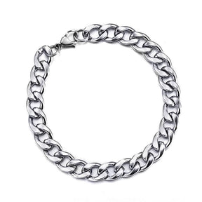 Pulseira de Corrente Masculina Aço Inoxidável - Loja Ammix