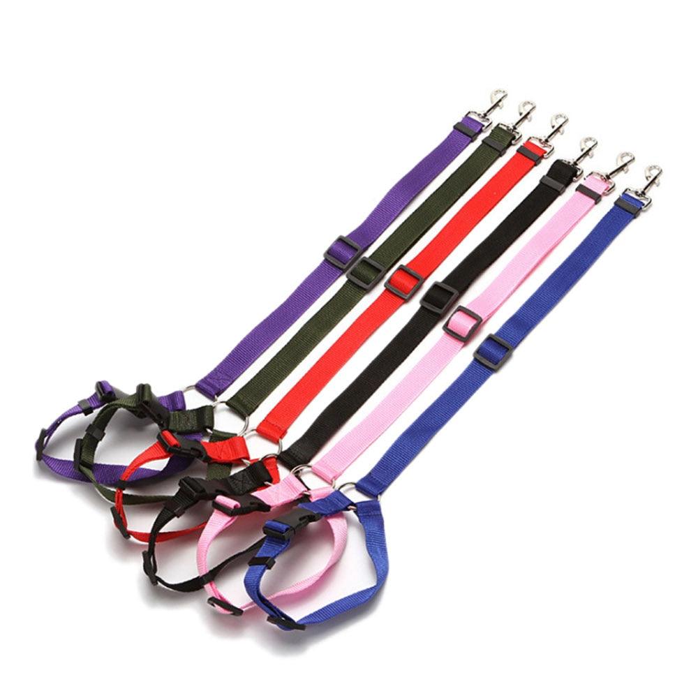 Pet Products Universal Practical Cat Dog Safety Adjustable Car Seat Belt Harness Leash Puppy Seat-belt Travel Clip Strap Leads - Loja Ammix