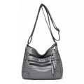 High Quality Women&#39;s Soft Leather Shoulder Bags Multi-Layer Classic Crossbody Bag Luxury Designer Handbag and Purse - Loja Ammix