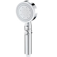 Shower Head Water Saving Black 5 Mode Adjustable High Pressure Shower One-key Stop Water Massage Eco Shower Bathroom Accessories - Loja Ammix