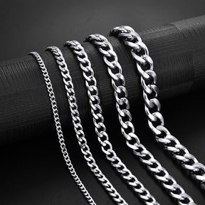 Pulseira de Corrente Masculina Aço Inoxidável - Loja Ammix