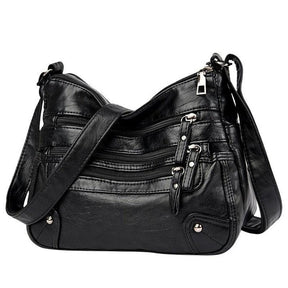 Bolsa de Ombro Feminina de Couro Designer de Luxo - Loja Ammix