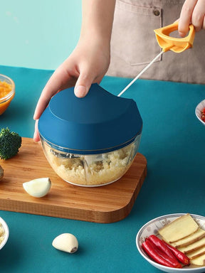 JOYBOS Food Chopper High Speed Mini Garlic Slicer Mincing Machine  Vegetable Meat Kitchen Chopper Shredder Gadget JBS88 - Loja Ammix