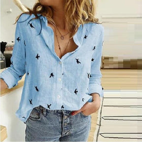 Camisa de Casual Manga Longa - Loja Ammix