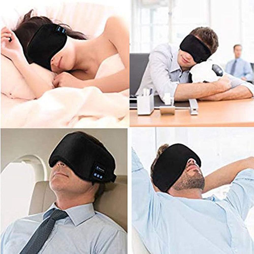 Máscara Para Os Olhos Com Fones de Ouvido com Bluetooth - Loja Ammix