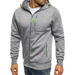 Jaqueta Moletom Masculina com Capuz Casual - Loja Ammix