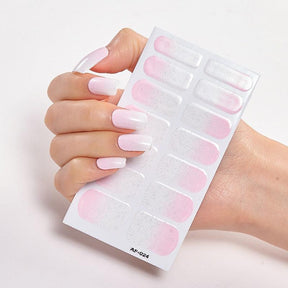Four Sorts of Nail Stickers Fashion Nail Wraps Self Adhesive Manicure Decoracion Nail Strips Nail Sticker Set Nail Art - Loja Ammix