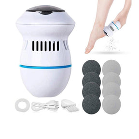 New Electric Foot Callus Remover Rechargeable Pedicure Foot File Sandpaper Feet Grinder for Heel Hard Cracked Dead Skin Remover - Loja Ammix