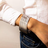 Tocona Punk Gold Color Bracelets for Women Trendy Alloy Metal Bangle Bohemian Jewelry Accessories Gift Wholesale 15165 - Loja Ammix