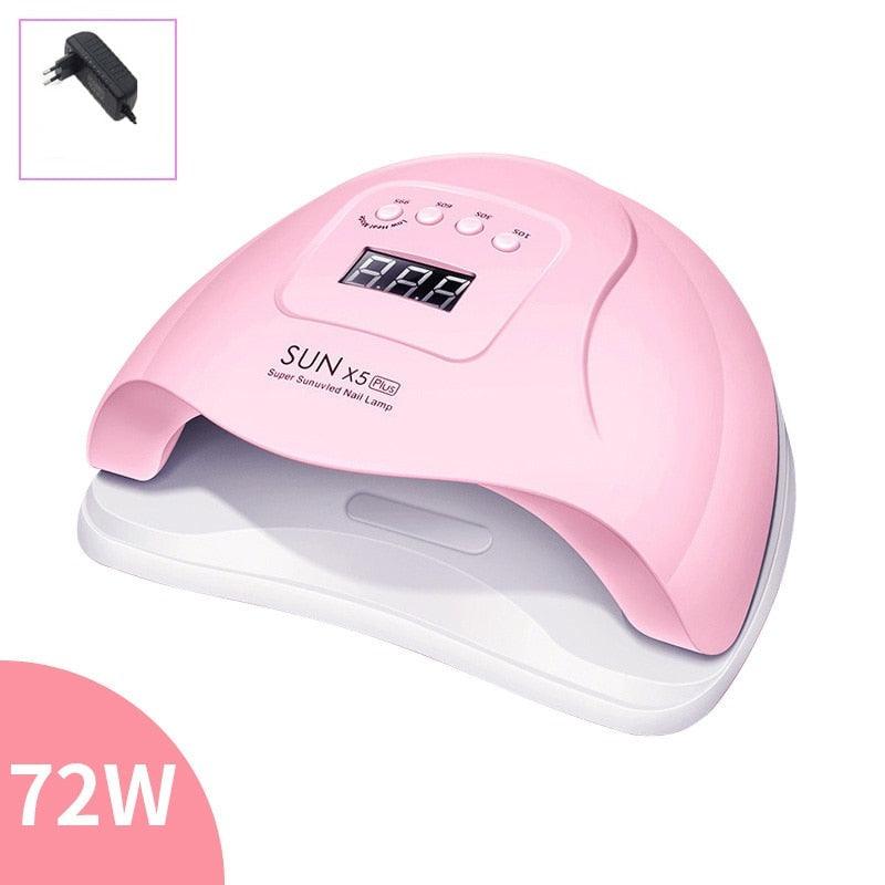 Nail Dryer LED Nail Lamp UV Lamp for Curing All Gel Nail Polish With Motion Sensing Manicure Pedicure Salon Tool - Loja Ammix