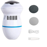 New Electric Foot Callus Remover Rechargeable Pedicure Foot File Sandpaper Feet Grinder for Heel Hard Cracked Dead Skin Remover - Loja Ammix