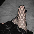 Hot Selling Slim Perfect Legs Sexy Women&#39;s Long Fishnet Mesh Nylon Tights Body Stockings Fish Net Pantyhose High Waist Hosiery - Loja Ammix