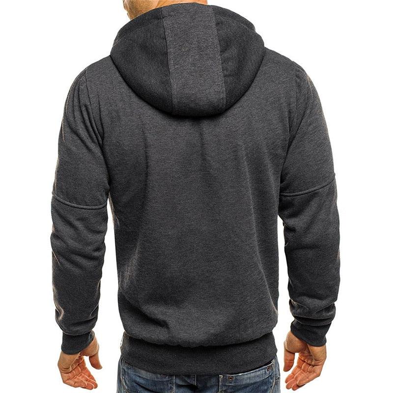 Jaqueta Moletom Masculina com Capuz Casual - Loja Ammix