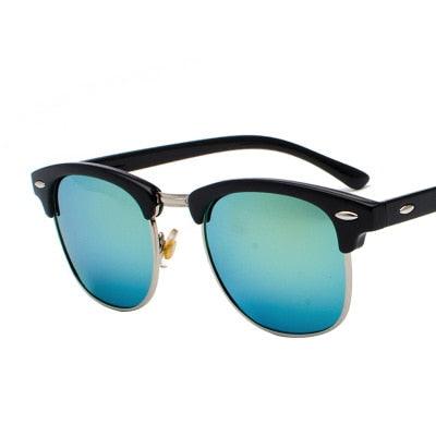 Óculos Semi Aro Clássico Gafas Unissex - Loja Ammix