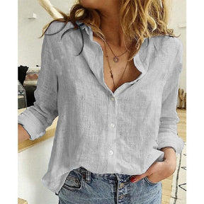 Camisa de Casual Manga Longa - Loja Ammix