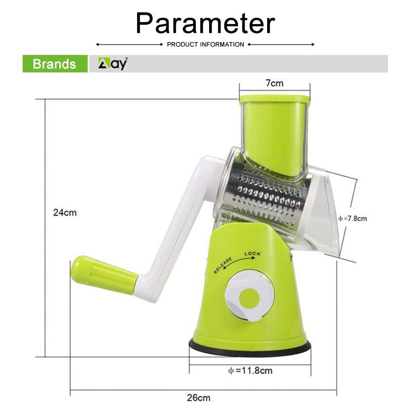 Ralador de Vegetal Multifuncional Manual - Loja Ammix