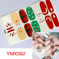 Four Sorts of Nail Stickers Fashion Nail Wraps Self Adhesive Manicure Decoracion Nail Strips Nail Sticker Set Nail Art - Loja Ammix