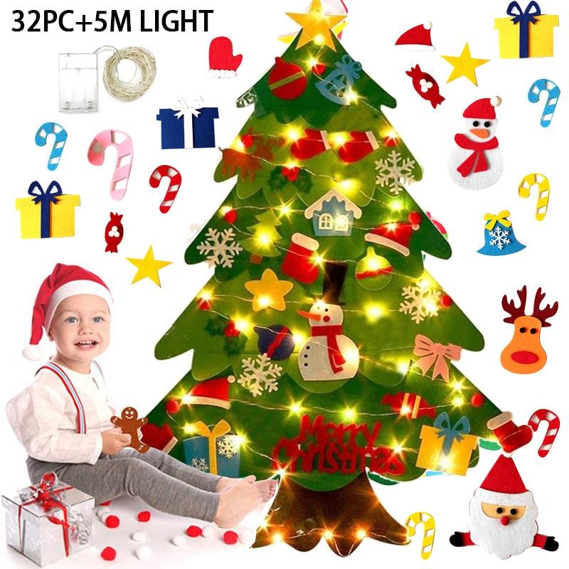 Árvore de Natal Infantil de Feltro - Loja Ammix