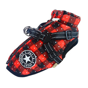 VIP Dog Clothes Jacket for Small Medium Large Dogs Winter Warm - Loja Ammix