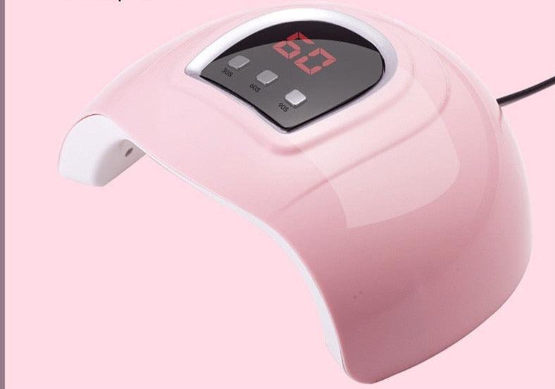 Nail Dryer LED Nail Lamp UV Lamp for Curing All Gel Nail Polish With Motion Sensing Manicure Pedicure Salon Tool - Loja Ammix