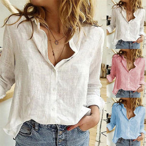 Camisa de Casual Manga Longa - Loja Ammix