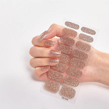 Four Sorts of Nail Stickers Fashion Nail Wraps Self Adhesive Manicure Decoracion Nail Strips Nail Sticker Set Nail Art - Loja Ammix