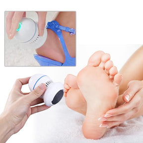 New Electric Foot Callus Remover Rechargeable Pedicure Foot File Sandpaper Feet Grinder for Heel Hard Cracked Dead Skin Remover - Loja Ammix