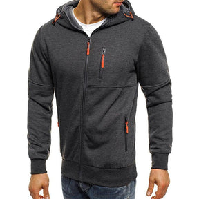 Jaqueta Moletom Masculina com Capuz Casual - Loja Ammix