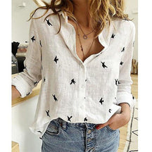 Camisa de Casual Manga Longa - Loja Ammix